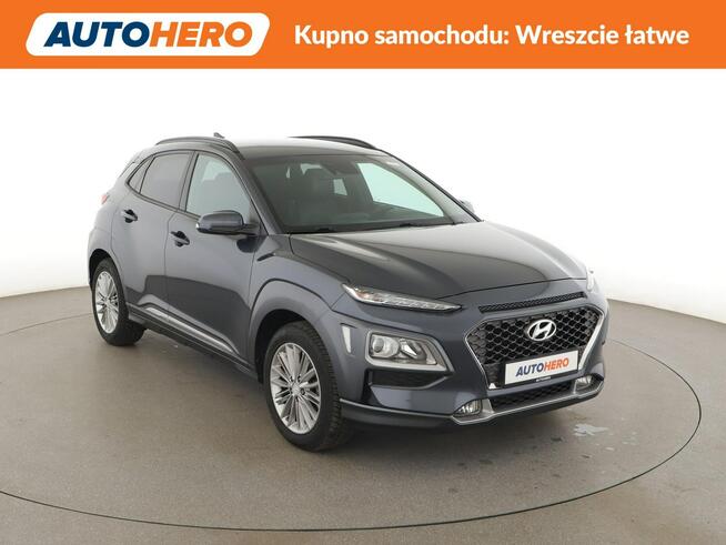 Hyundai Kona automat półskóra full LED navi klima auto kamera i czujniki parkowania