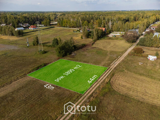 Działka budowlana Wiązowna, Projektowana