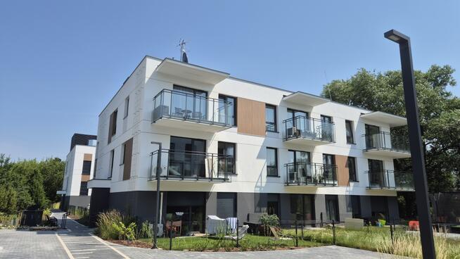 Kawalerka Ursynów Mokotów - niska zabudowa, zieleń