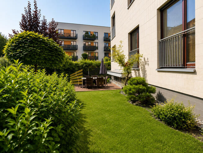 3 pokoje | Ogród 120 m² | Wilanów | Kazachska
