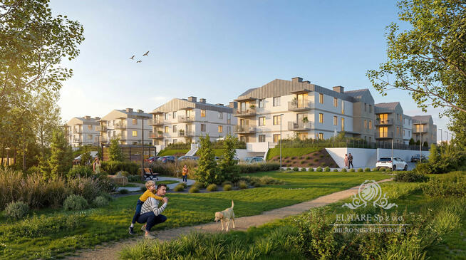 Mieszkanie 3 pokojowe 56,78m2 z balkonem, Jagodno/Iwiny
