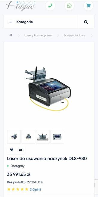 Sprzedam laser do usuwania naczynek i pajączków naczyniowych