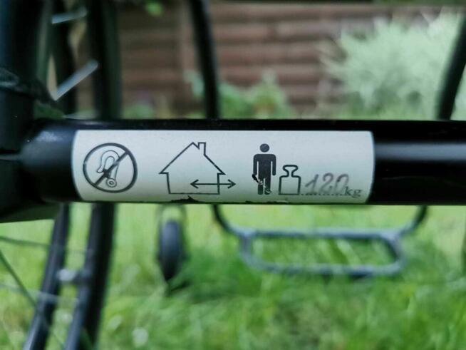 OKAZJA! aktywny wózek inwalidzki MTB Tornado Active 44cm