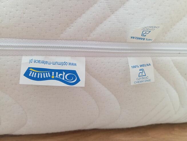 Materac Optimum 170 cm x 200 cm wysokość 19 cm jedna strona