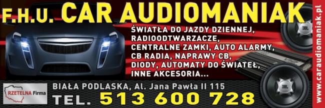 CAR AUDIO DVD ALARMY CB SWIATŁA DO JAZDY DZIENNEJ TUNING