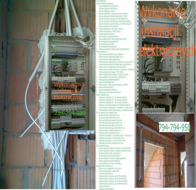 ELEKTRYK-instalacje elektryczne