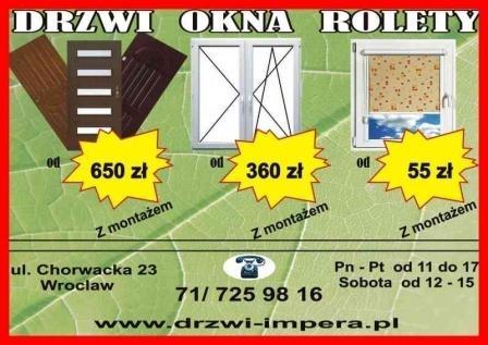 Tanie drzwi z montażem Wrocław, Opole i okolice