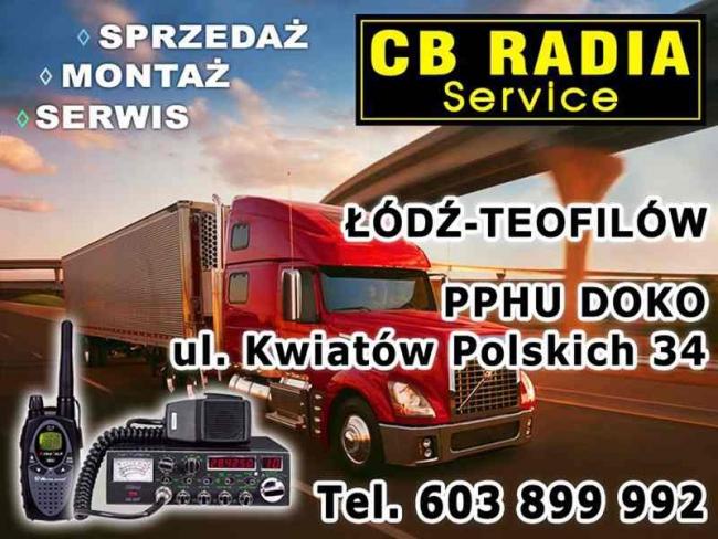 naprawa anteny CB,strojenie, montaż cb,sprzedaż CB Radia