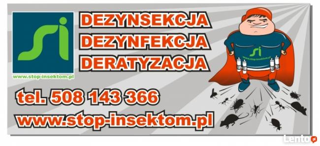 Dezynfekcja Dezynsekcja Deratyzacja Stop-insektom Łódzkie