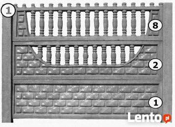 OGRODZENIE BETONOWE ,SIATKOWE ,PANELOWE