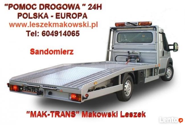 WYPOŻYCZALNIA I SPRZEDAŻ PRZYCZEP MAK-TRANS SANDOMIERZ