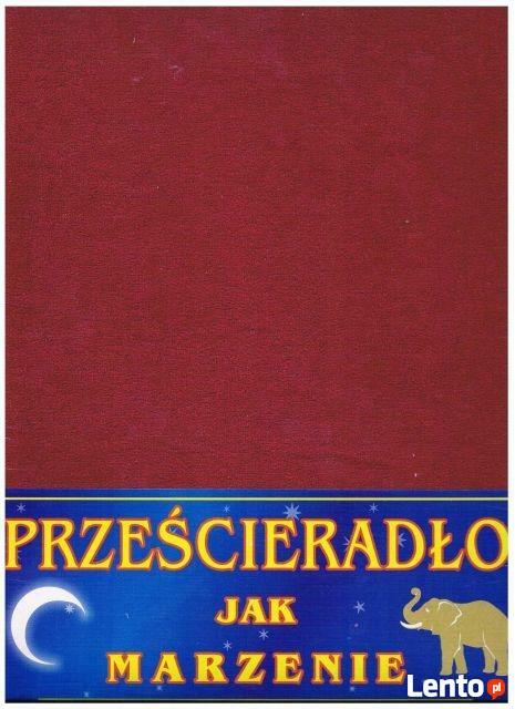 Prześcieradła frotta z gumką
