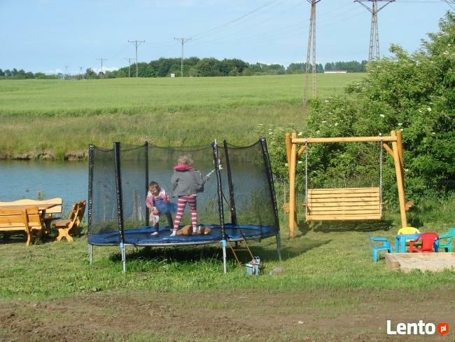 domki letniskowe z łowiskiem