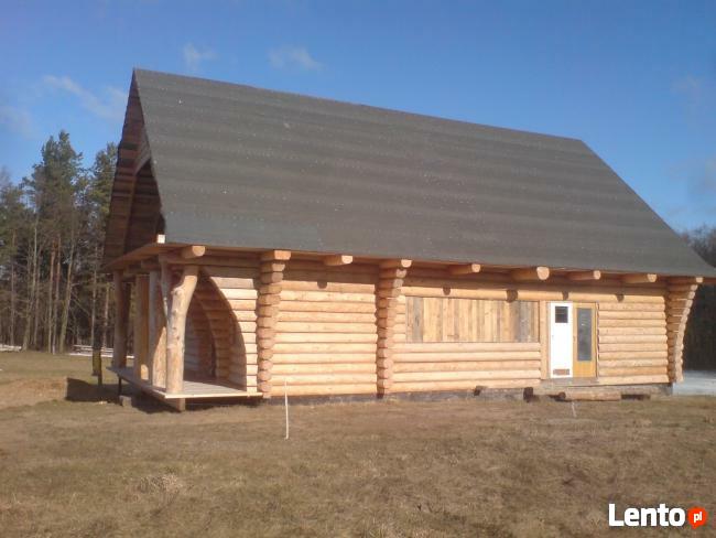 domy z bala drewniany