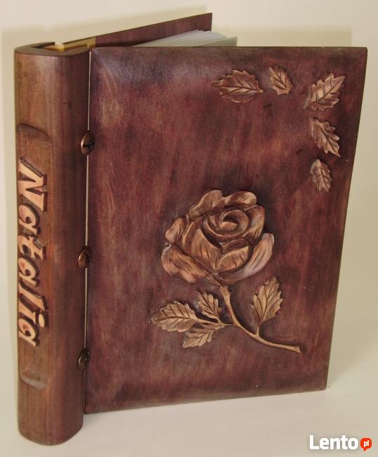 Albumy drewniane, rzeźbione, stylwe wykonam na zamówienie