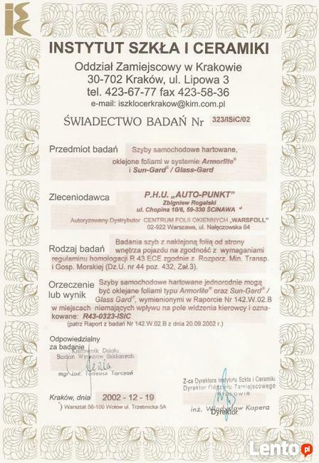 AUTO - SZYBY Wołów