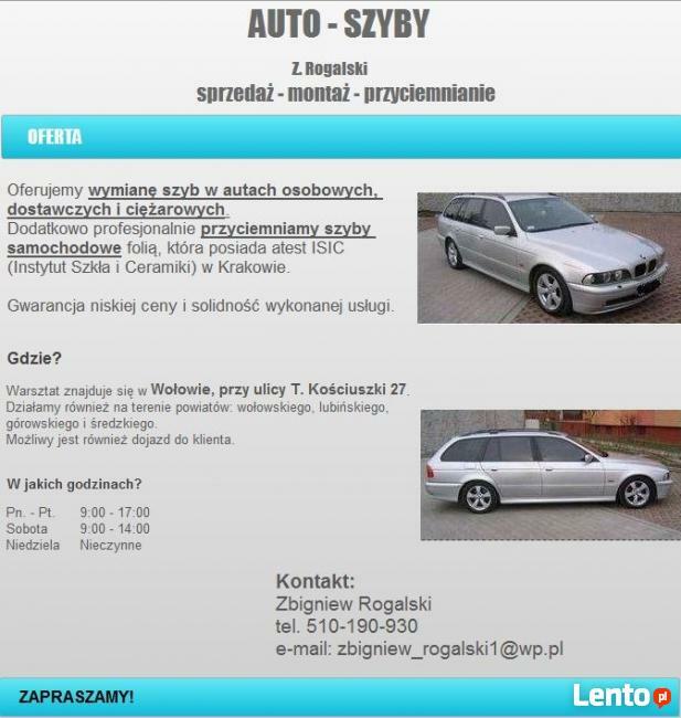 AUTO - SZYBY Wołów