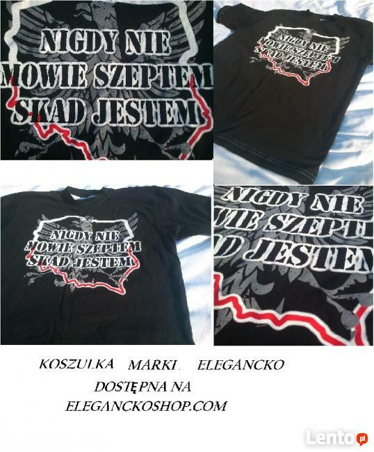 Koszulka Nigdy nie mówię szeptem skąd jestem