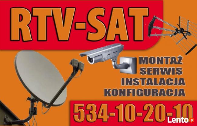 serwis naprawa instalacja montaż ANTEN SAT DVBT anteny