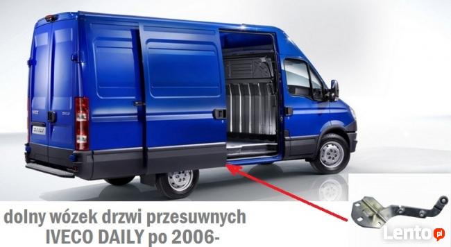 Dolny wózek rolki łapa prowadnica drzwi suwanych IVECO DAILY