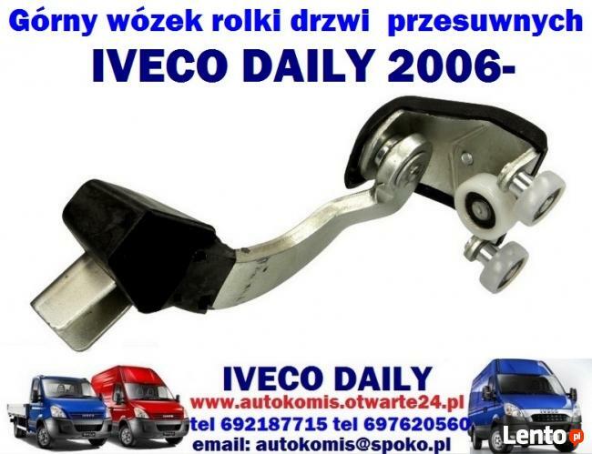 górny wózek rolki łapa zawias drzwi przesuwnych IVECO DAILY