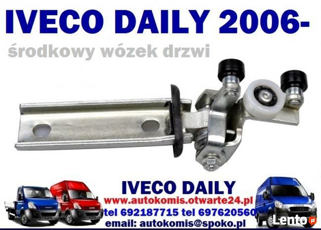 wózek rolki łapa zawias drzwi suwane IVECO DAILY 06- 3801610