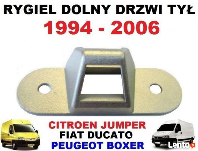 dolny rygiel zaczep drzwi tylnych tył FIAT DUCATO 1994-2006