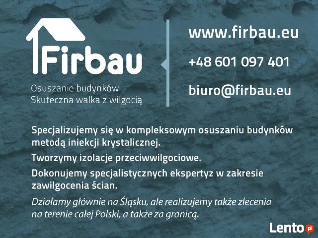 ODWODNIENIA DRENAŻ HYDROIZOLACJE OSUSZANIE BUDYNKÓW INIEKCJA