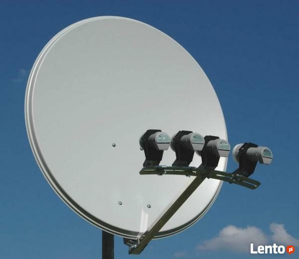 Montaż Anten Łódź telewizja satelitarna: Polsat, NC+, Orange