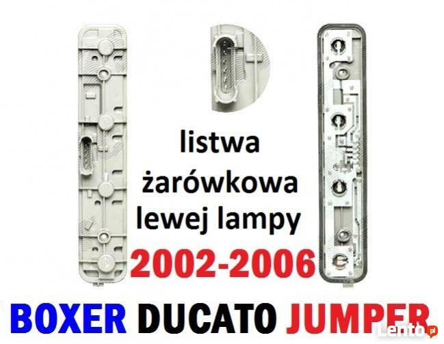 listwa żarówkowa wkład lampy tył Ducato Boxer Jumper 2002-06