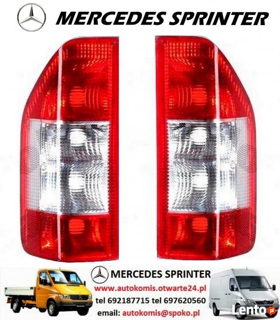 LAMPY TYLNE LEWA PRAWA lampa tylna tył Mercedes Sprinter