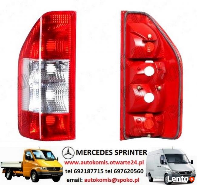 Archiwalne Lampy Tylne Lewa Prawa Lampa Tylna Ty Mercedes Sprinter Rawa Mazowiecka