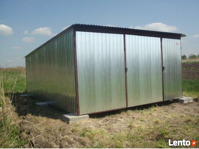 Garaż Blaszany 4x6 WZMOCNIONY PRODUCENT