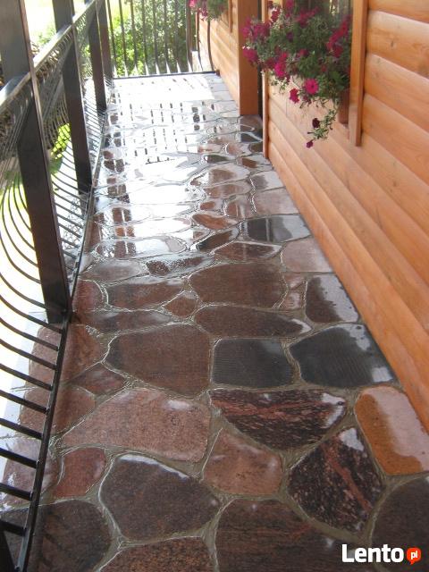 Kamień polny, cięty-sprzedaż+układanie DUŻY FORMAT