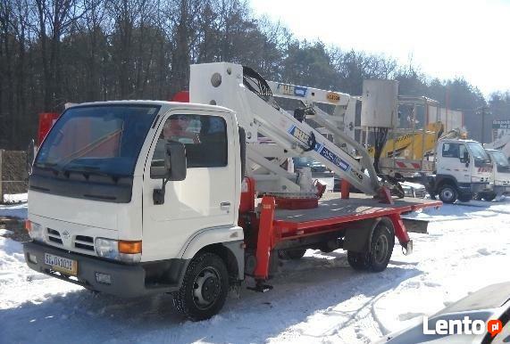 Zwyżka Pyskowice wynajem zwyżki podnośnika koszowego