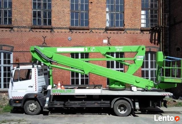 Zwyżka Pyskowice wynajem zwyżki podnośnika koszowego