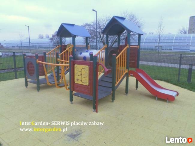 Wymiana piasku i naprawa urządzeń na placach zabaw