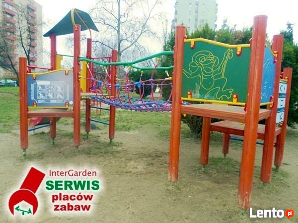 Wymiana piasku i naprawa urządzeń na placach zabaw