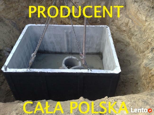 Szamba betonowe szczelne z atestem – producent.