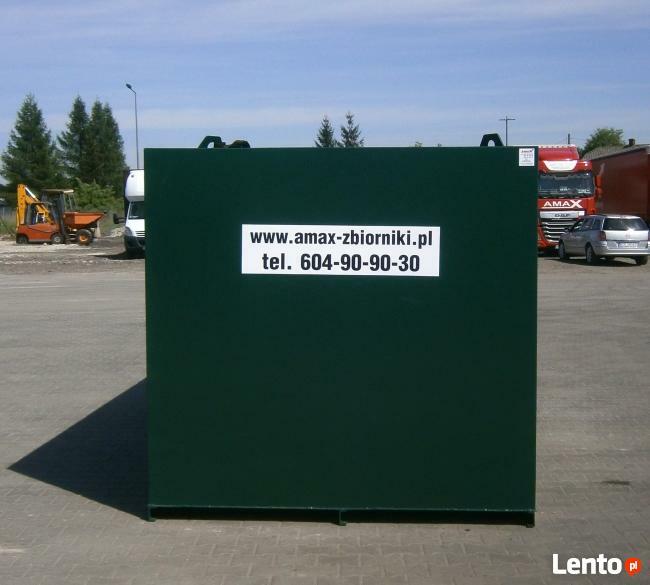ZBIORNIK 10 000 L STALOWY, KWADRATOWY