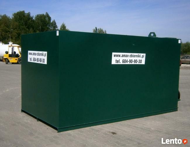 ZBIORNIK 10 000 L STALOWY, KWADRATOWY