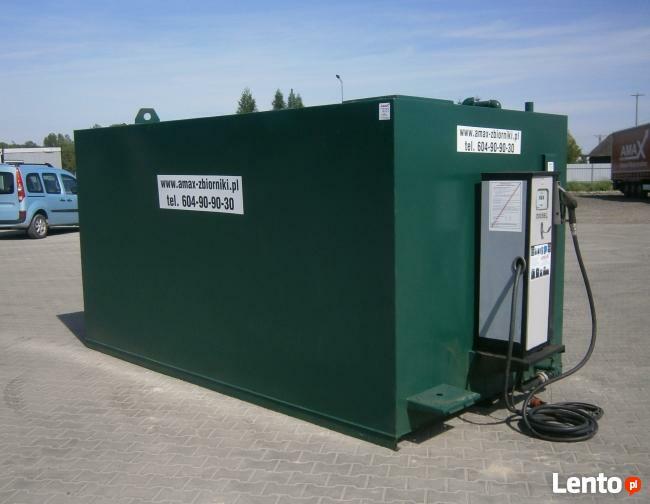 ZBIORNIK 10 000 L STALOWY, KWADRATOWY