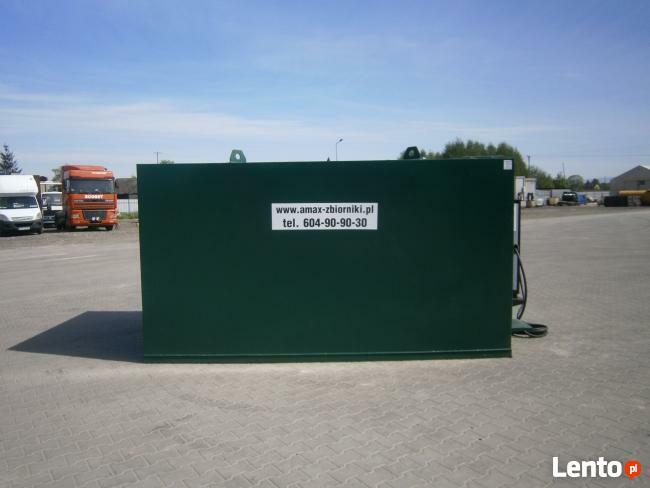 ZBIORNIK 10 000 L STALOWY, KWADRATOWY