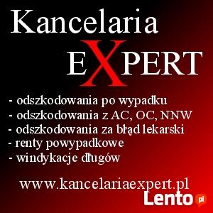 KANCELARIA EXPERT odszkodowania windykacje rzeczoznawstwo