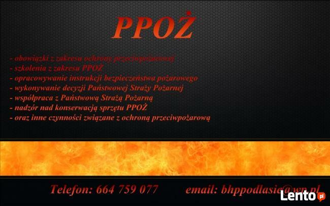 Usługi BHP HACCP GHP - Bialystok, Bielsk Podlaski, Hajnówka