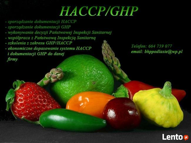 Usługi BHP HACCP GHP - Bialystok, Bielsk Podlaski, Hajnówka