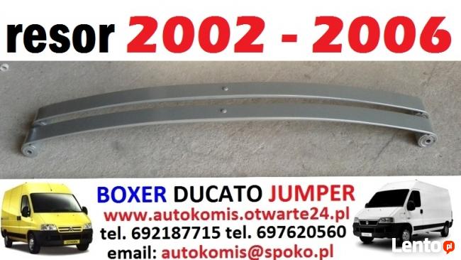 Resor pióro laga resory tył FIAT DUCATO BOXER JUMPER 02-06