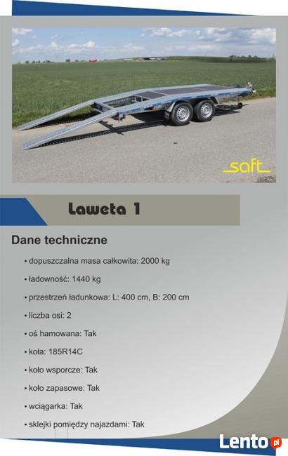 Wypożyczalnia przyczepek i lawet, usługi transportowe