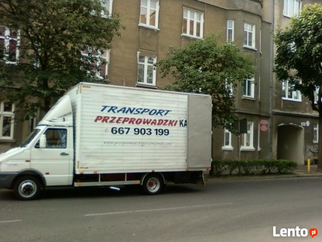 Przeprowadzki Gorzow Kraj Europa+Ekipa 667-903-199 Transport