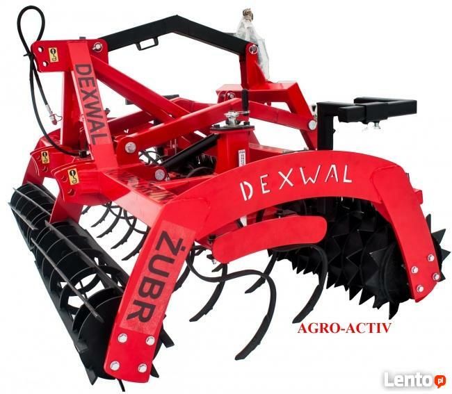 Agregat Uprawowo Siewny z Hydropakiem ŻUBR 3.0 wał PACKERA D